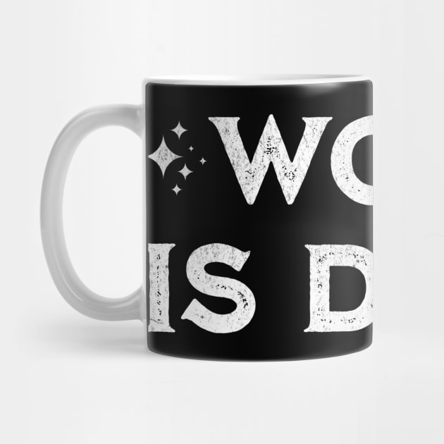 Woke is Dead – Funny Sarcastic Slogan by ArtistTee ⭐⭐⭐⭐⭐